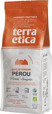Produktbild von KAWA MIELONA 100 % ARABICA PERU FAIRTRADE 250 g – TERRA ETICA