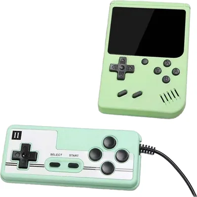 Produktbild von Wiederaufladbares Retro-Spielekonsolen-Set, kompaktes Design, tragbares, benutzerfreundliches nostalgisches TV-Spielgerät mit Controller