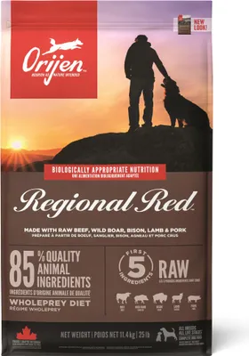Produktbild von ORIJEN Regional Red - trockenfutter für Hunde - 11 4kg