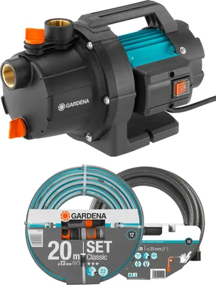 Produktbild von GARDENA Gartenpumpe 3000/4 BASIC Set, Pumpe, (600 Watt, inkl.