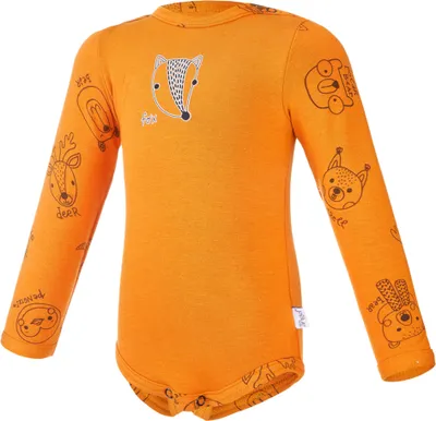 Produktbild von Baby Body Motiv DRUCK Outlast® - Honig/Honig Tiere, 74