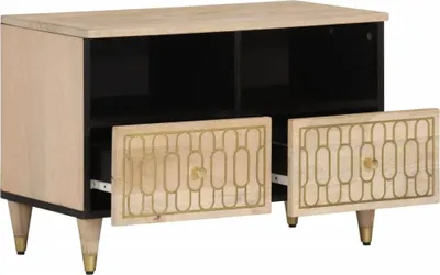Obrázok produktu pre vidaXL TV skrinka 70x33x46 cm z masívneho dreva mango