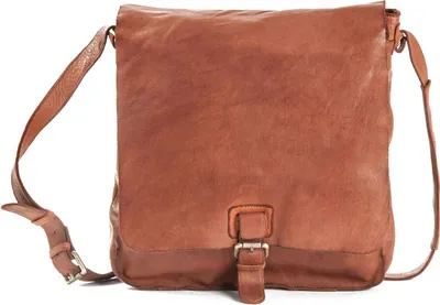 Produktbild von HAROLD'S Leder Umhängetasche Schultertasche Submarine Messengerbag Upend Cognac braun