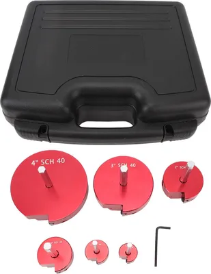 Immagine prodotto di Alesatore per raccordi per tubi in PVC 04529 PPR75 PPR100 PPR150 PPR200 PPR300 PPR400 per punte standard da 1/2