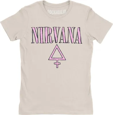 Image de Nirvana - T-shirt "Femme" pour femme PH1942 (L) (Blanc naturel)