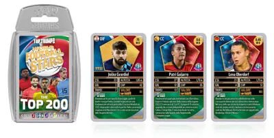 Image de Top Trumps : Les plus grandes stars du football mondial, Top 200, jeu de cartes, numéro 5, à jouer avec Cristian