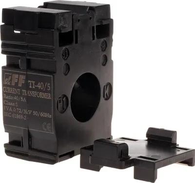 Obrázok produktu pre Transformátor prúdu TI-40 40/5 Transformátor 1 VA F&F jednofázový transformátor