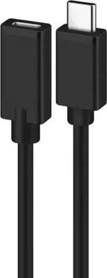 Produktbild von Ewent EC1037, 1,8 m, USB C, USB C, USB 2.0, 0,48 Gbit/s, Schwarz
