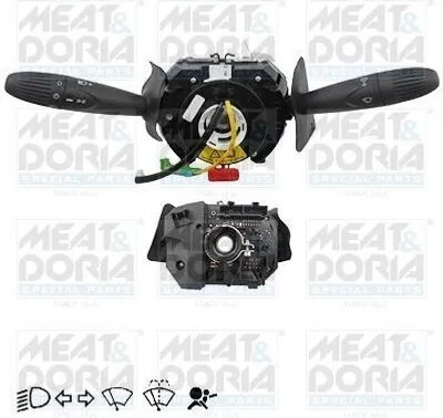 Produktbild von MEAT & DORIA 23466 Lenkstockschalter Kombischalter für FIAT DUCATO Kasten (244) DUCATO Pritsche/Fahrgestell (244) DUCATO Bus (244, Z) für CITROËN