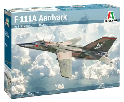 Immagine prodotto di Italeri 91232 - 1/72 F-111A Aardvark - Nuovo