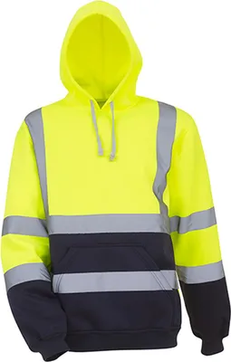 Produktbild von YOKO HVW820 | Herren Hi Vis Top Cool Open Mesh Executive Waistcoat - Farbe: Hi-Vis Orange/Grey - Größe: L