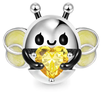Produktbild von Gnoce Charm Biene mit Herz GJC040