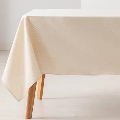 Produktbild von GAMUSI Wasserdichte Tischdecke, geometrische Muster Losan, aus Baumwolle 140x180cm