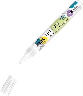 Produktbild von KREUL Triton Acrylic Marker medium Weiß