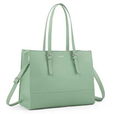 Produktbild von Aktentasche Business Handtasche Laptoptasche 15,6 Zoll Schultertaschen, Mit 4 Fächern für Arbeit Schule Arbeitstasche Notebooktasche