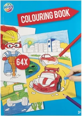 Produktbild von Kolorowanka 64 strony, niebieska