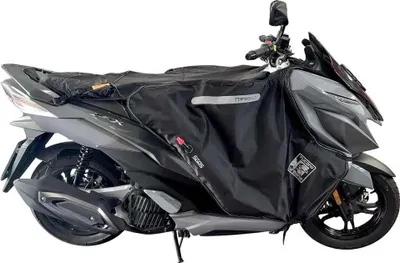 Obrázek produktu pro TUCANO URBANO R242 Chránič nohou Thermoscud černý s těžkým nylonovým vnějším materiálem