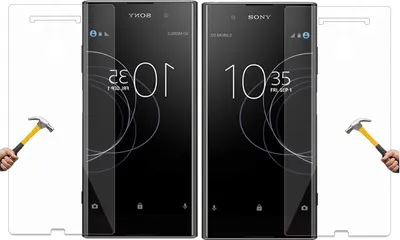Produktbild von ino 2x Schutzglas kompatibel mit Sony Xperia XZ Premium Panzerglas Panzerfolie Displayschutzglas Tempered Glass Schutz Harte Glasfolie