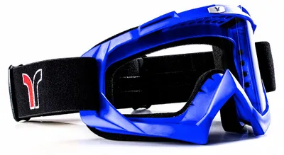 Produktbild von Crosshelme Endurohelm Kinderhelme Quad Trial Kinder Helm rueger Achtung Crossbrille Blau alle Größen