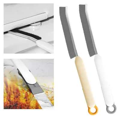 Reinigungsbürsten-Set, 2 Stück, hart, für Fliesen & Fugen