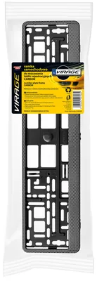 Produktbild von Virage Kennzeichenhalter Carbon-Optik