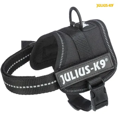 Produktbild von Julius-K9® IDC Powergeschirr®, 3XS / Baby 1: 26–36 cm / 18 mm, schwarz