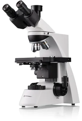 Produktbild von Bresser Optics SCIENCE TRM 301, Optisches Mikroskop, Schwarz, Weiß, Aluminium, 1000x, 40x, Halogen