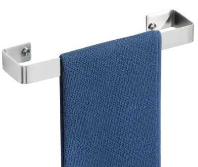 Handtuchstange Edelstahl 304, 30 cm, gebürstet, Wandmontage