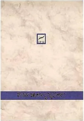 Produktbild von DFW 880100 Briefblock Marmorpapier - A4, unliniert, 90 g/qm, 40 Blatt, chamois