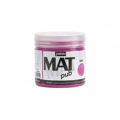 Productafbeelding van Pebeo Mat Pub Acrylverf, 140 ml, Tyrusroze