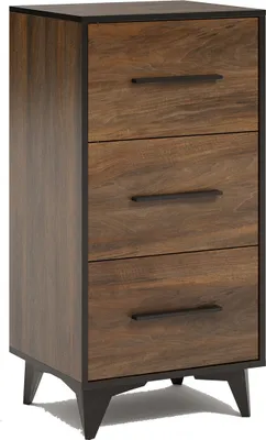 Produktbild von Schubladenkommode "Frida" Kommode 47x40x94cm Shirin Walnuss schwarz