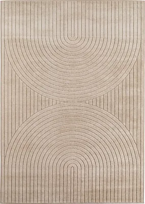 Produktbild von Nova Uro teppich kurzflor rechteckig 140x200cm beige