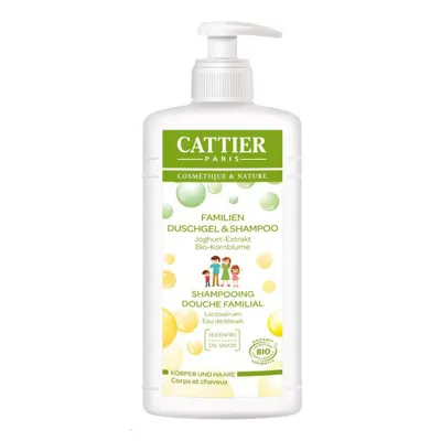 Obrázek produktu pro Rodinný sprchový gel a šampon - Jogurtový extrakt chrpa 500ml
