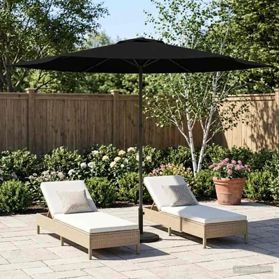 Imagen del producto de Maison Exclusive - Parasol rectangular para jardín, 3 x 3 metros, poliéster, color