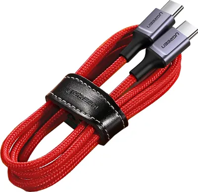 Immagine prodotto di Cavo Ugreen Us294 Usb-C - Usb-C 3A 480Mb/S 1M - Czerwony