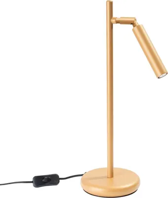 Image de Lampe à poser PASTELO or 1xG9 8W acier 43x20x14cm Sollux Lighting