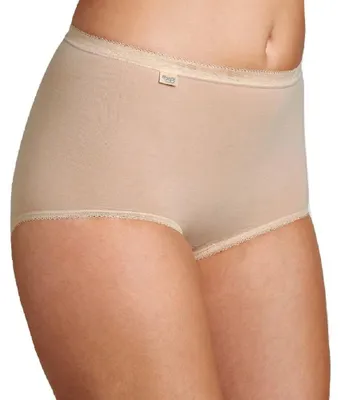 Produktbild von Sloggi Damen Unterhose Basic+ Maxi, 4-Pack, 38, Skin