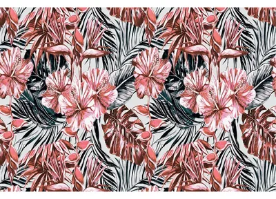 Produktbild von Tropischer Möbelaufkleber Sirichai 40 x 60 cm