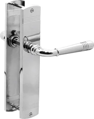 Produktbild von Türbeschlag 1383 Helena LS Blind Chrom Türdrücker Türklinke Türgriffe