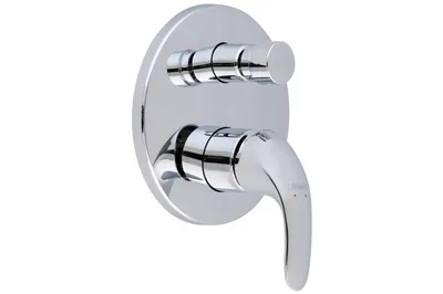 Produktbild von hansgrohe Focus E, Herst.-Nr. 31744000 Einhand-Wannenbatterie Unterputz