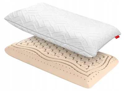 Obrázek produktu pro Polštář Janpol Natural Lateks, 100% přírodní latex, ergonomický
