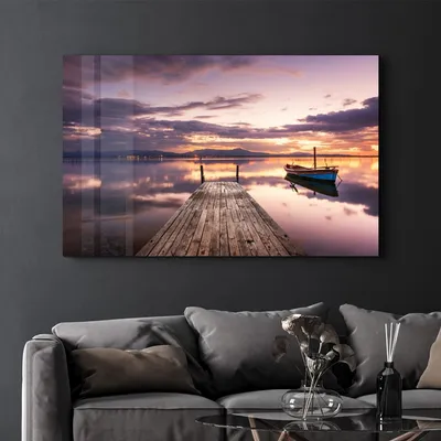 Produktbild von Wallity, OGLS-1115 - 70 x 110, Acrylbild, Mehrfarbig, 100 % gehärtetes Glas, 70 x 110 cm