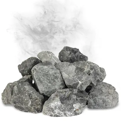 Obrázek produktu pro Německé saunové kameny z diabasu Flameup, 20 kg, 80 - 120 mm, předmyté infuzní kameny pro saunová kamna, ručně vybírané saunové příslušenství bez škodlivin pro všechny typy saun