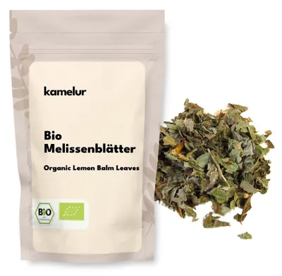 Image de Kamelur Bio Feuilles de mélisse ciselées 500 g