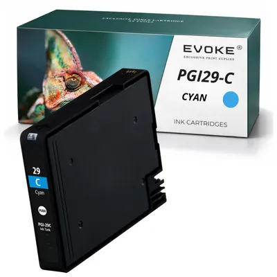 Immagine prodotto di Cartucce compatibili con la stampante Canon PGI-29 PGI29 4873B001, colore ciano, capacità 38 ml, compatibili con la Pixma Pro-1