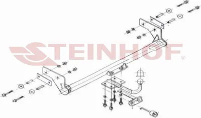 Produktbild von Z547666 Anhängerkupplung passend für RENAULT Kangoo I 10/1997-2008 starr