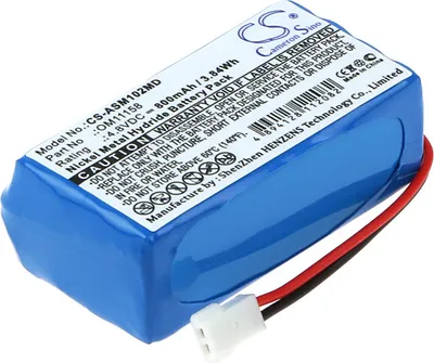 Produktbild von TECHTEK Akku Kompatibel mit [3M] JM102, für [Air Shields-Vickers] JM102 Jaundice Mete Ersetzt 43.888.8667, für OM11158