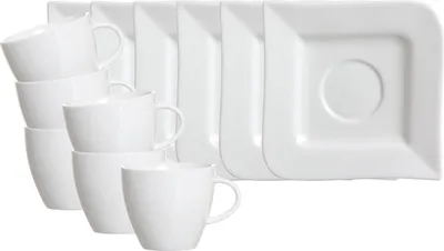 Produktbild von Ritzenhoff & Breker Melodie Espressotasse mit Untertasse 80 ml 6er Set