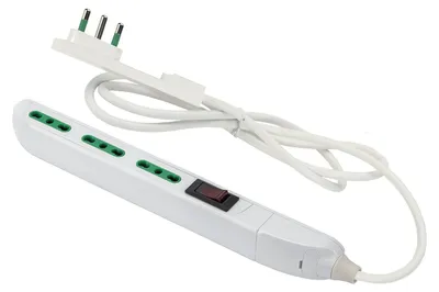 Image de FANTON 47402 Rallonge de 1,5 m, 3 prises CA, blanche