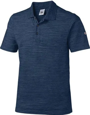 Produktbild von BP Poloshirt Uni 1712 Gr. M space nachtblau